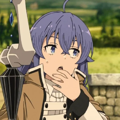 😟 Стикер «Mushoku Tensei» для Telegram