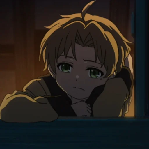 ☹️ Стикер «Mushoku Tensei» для Telegram