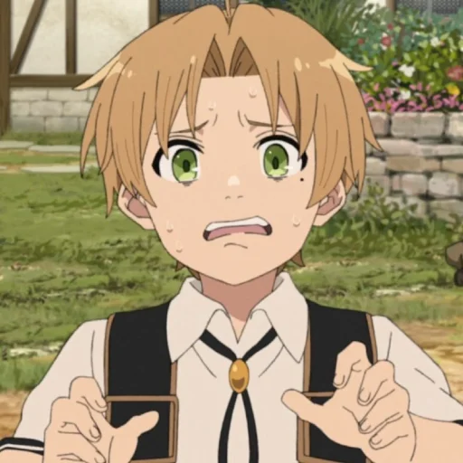 😧 Стикер «Mushoku Tensei» для Telegram