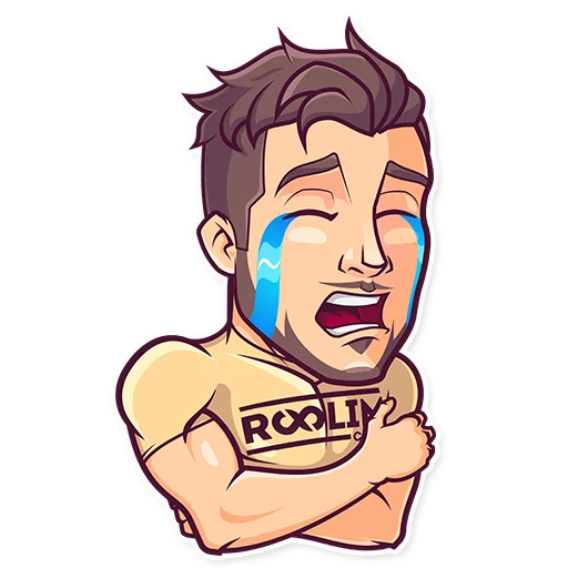 😢 Стикер «Закрытй Клуб "Roolim"» для Telegram