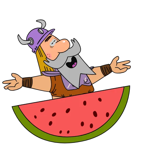 🍉 Стикер «Roostam» для Telegram