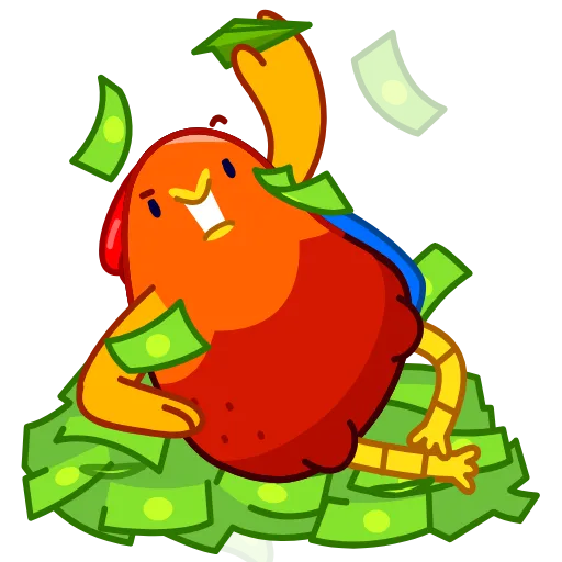 🤑 Стикер «Rooster» для Telegram