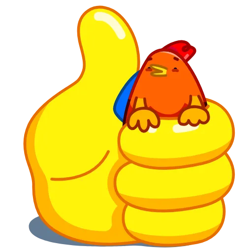 👍 Стикер «Rooster» для Telegram