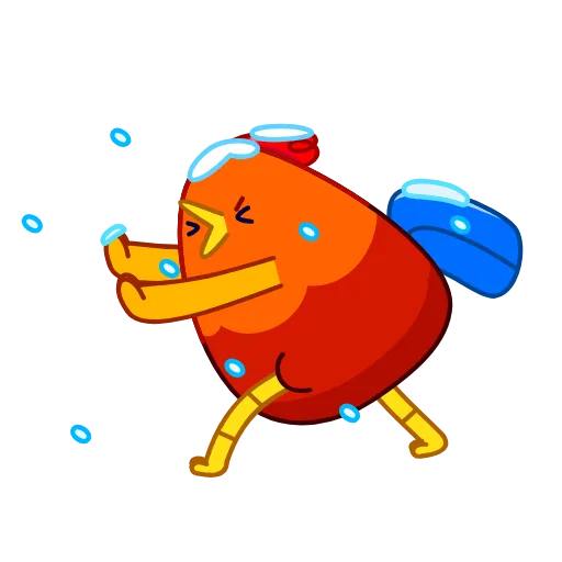 🥶 Стикер «Rooster» для Telegram