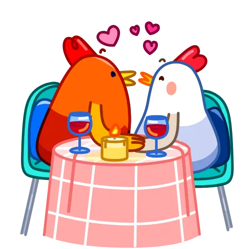 😘 Стикер «Rooster» для Telegram