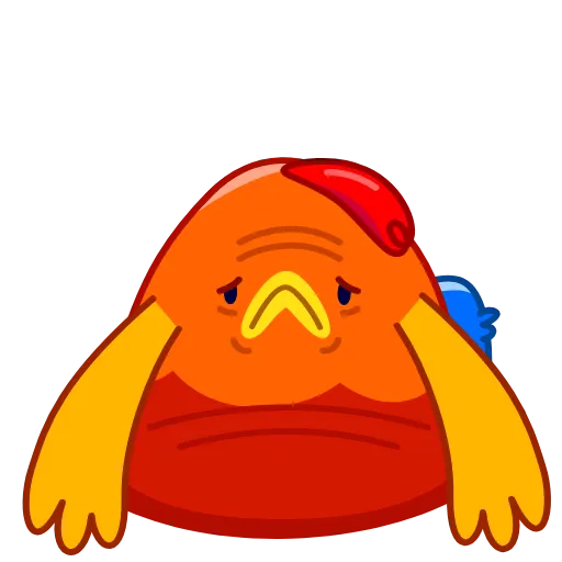 ☹️ Стикер «Rooster» для Telegram