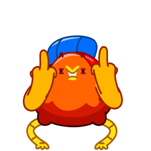 🖕 Стикер «Rooster» для Telegram