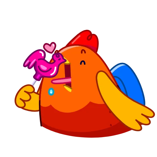 🥰 Стикер «Rooster» для Telegram