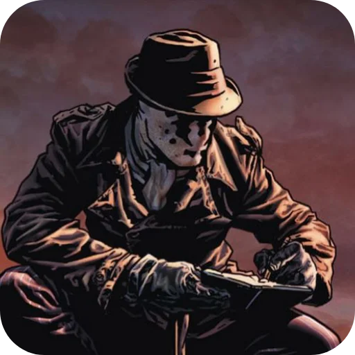 📖 Стикер «Rorschach» для Telegram