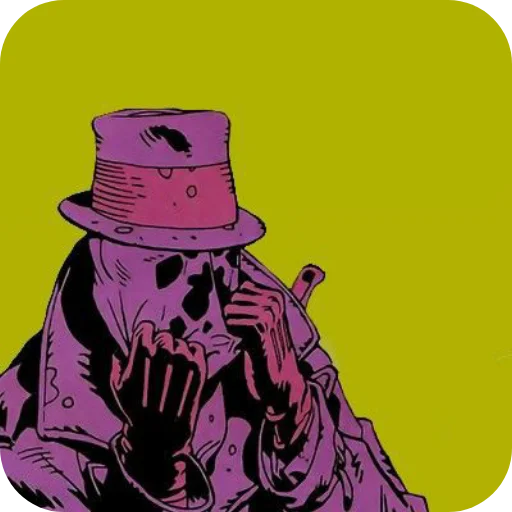 🌖 Стикер «Rorschach» для Telegram