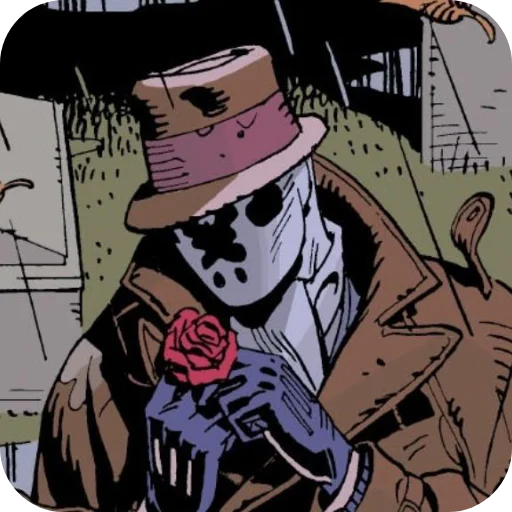 🌺 Стикер «Rorschach» для Telegram