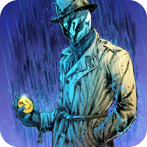 🌧 Стикер «Rorschach» для Telegram