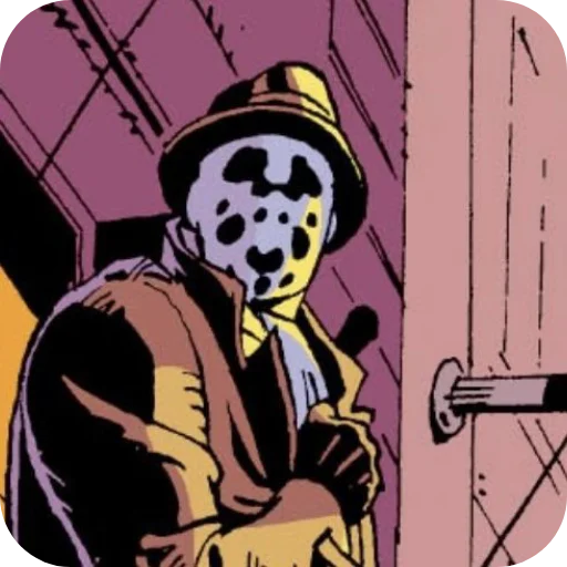 🙁 Стикер «Rorschach» для Telegram