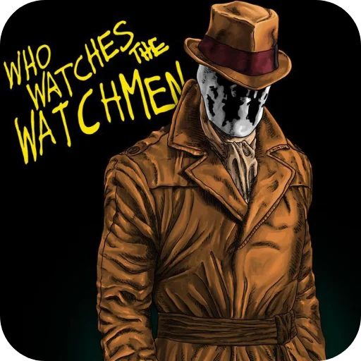 🧥 Стикер «Rorschach» для Telegram