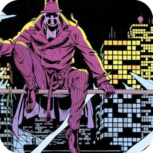 🌃 Стикер «Rorschach» для Telegram