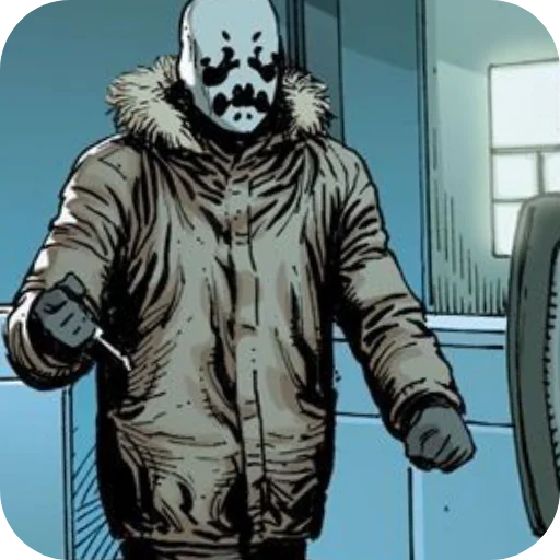 🔪 Стикер «Rorschach» для Telegram