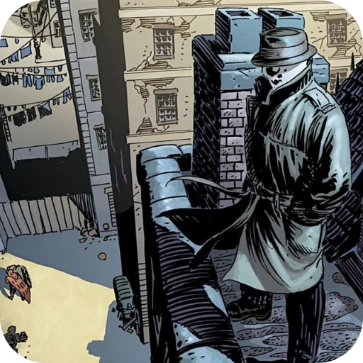 🏢 Стикер «Rorschach» для Telegram