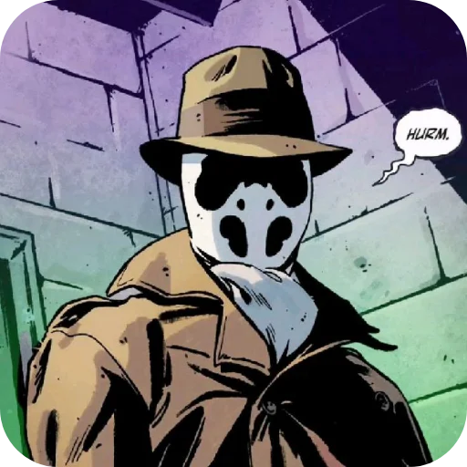 😒 Стикер «Rorschach» для Telegram