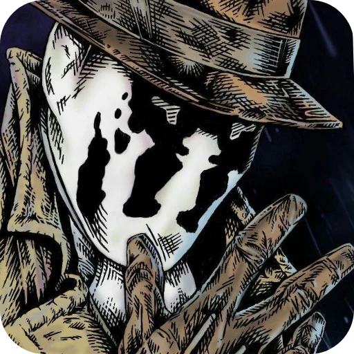 😠 Стикер «Rorschach» для Telegram
