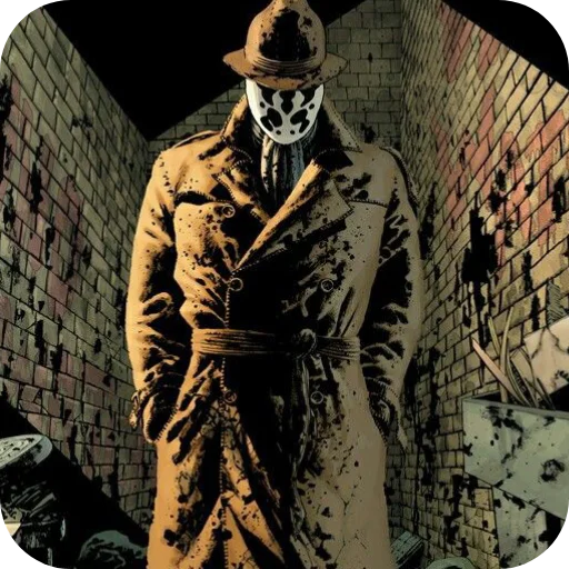 🧥 Стикер «Rorschach» для Telegram