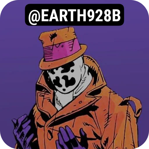 🙁 Стикер «Rorschach» для Telegram