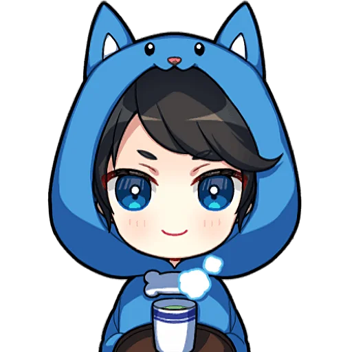 ☕ Стикер «Ежедневный Рору» для Telegram