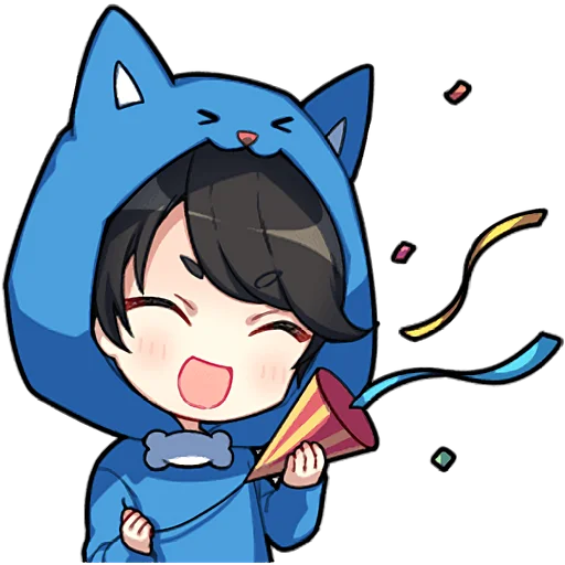 🥳 Стикер «Ежедневный Рору» для Telegram