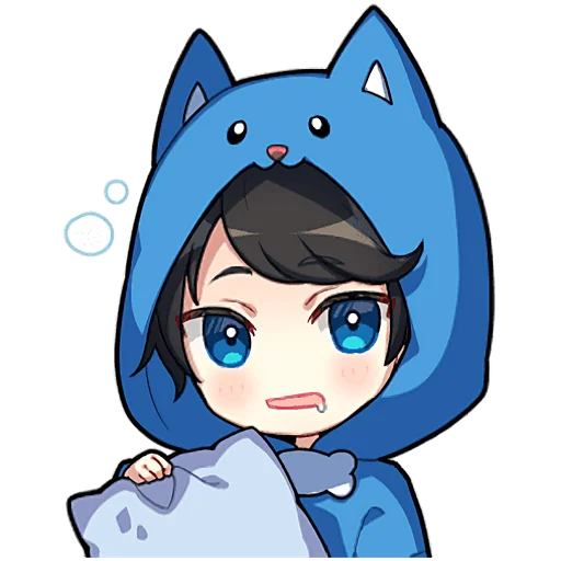 😴 Стикер «Ежедневный Рору» для Telegram
