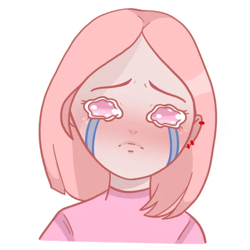 😭 Стикер «Роза» для Telegram