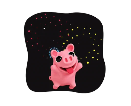 🎆 Стикер «Rosa» для Telegram