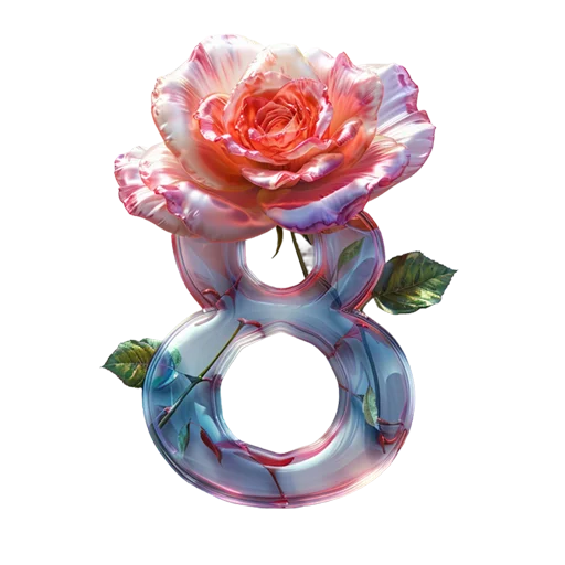 🌹 Стикер «Розы 8 Марта» для Telegram