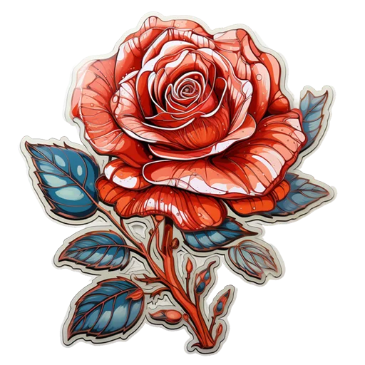 🌹 Стикер «Розы 8 Марта» для Telegram