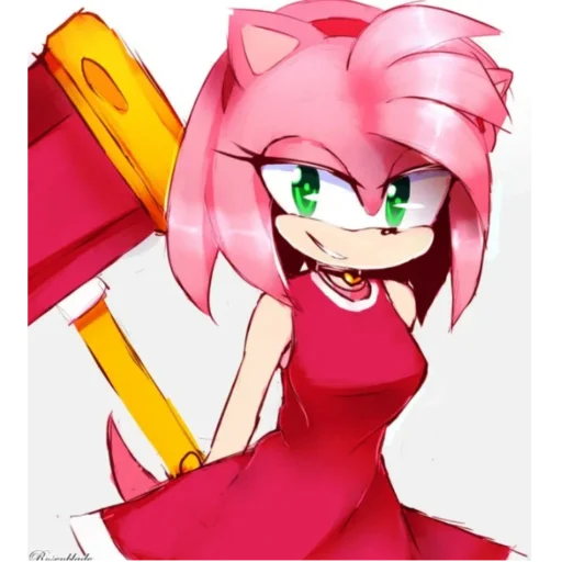🙂 Стикер «Amy Rose» для Telegram