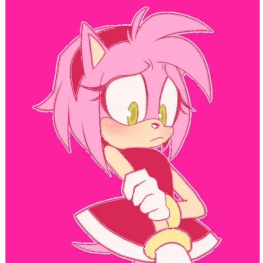 🥺 Стикер «Amy Rose» для Telegram