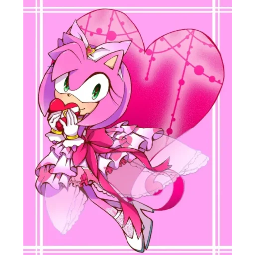 🙂 Стикер «Amy Rose» для Telegram