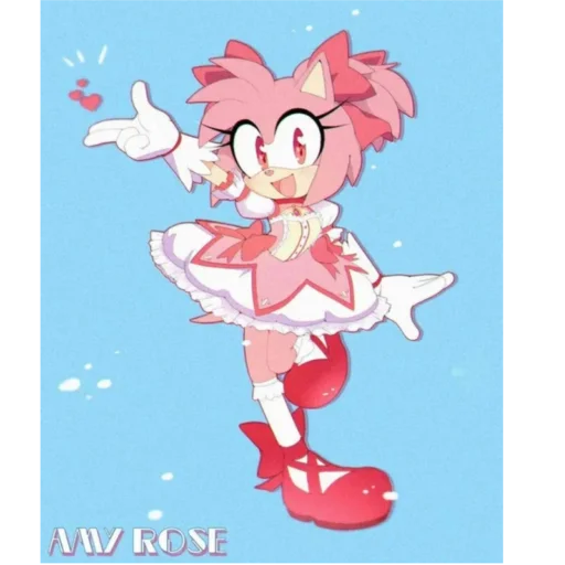 Стикерпак Amy Rose для Telegram