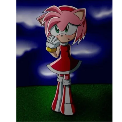🥺 Стикер «Amy Rose» для Telegram