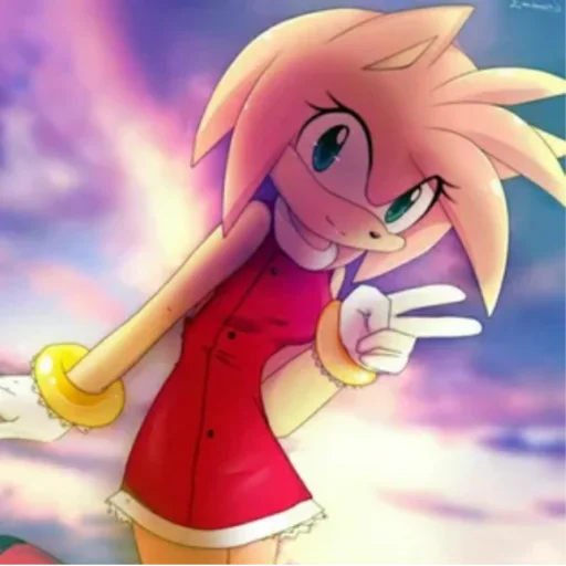 🙂 Стикер «Amy Rose» для Telegram