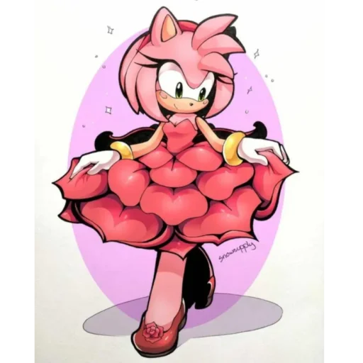 🌹 Стикер «Amy Rose» для Telegram