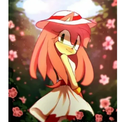 👒 Стикер «Amy Rose» для Telegram