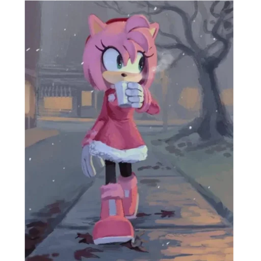 👀 Стикер «Amy Rose» для Telegram
