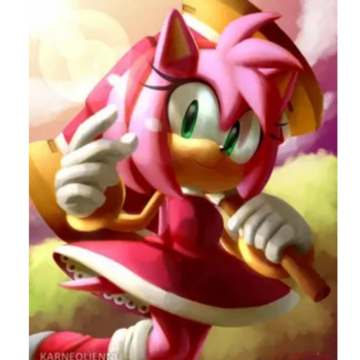 🙂 Стикер «Amy Rose» для Telegram