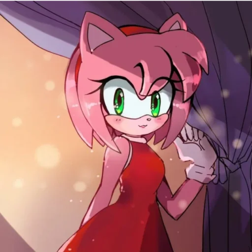 🙂 Стикер «Amy Rose» для Telegram