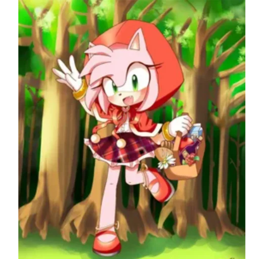 😃 Стикер «Amy Rose» для Telegram