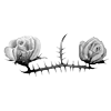 Стикер 36 rose garden #girl