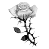 Стикер 53 rose garden #girl