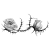 Стикер 44 rose garden #girl