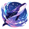🐋 Эмодзи «rose mary sea» для Telegram