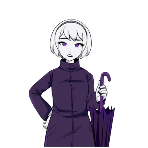 💜 Стикер «PesterQuest (Rose)» для Telegram