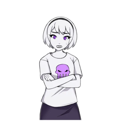 💜 Стикер «PesterQuest (Rose)» для Telegram